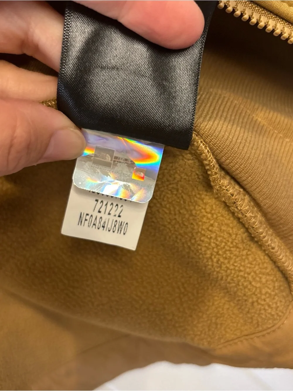 The North Face WINDWALL Shell Vest  Gold Tan Size Medium Men’s